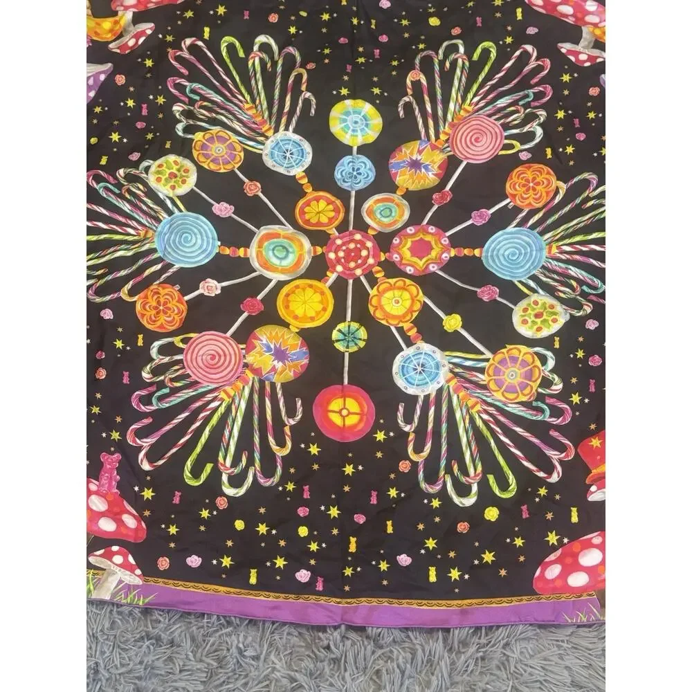Echo silk scarf